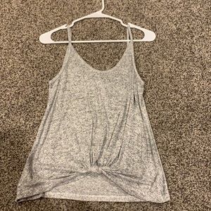 Knotted tank top